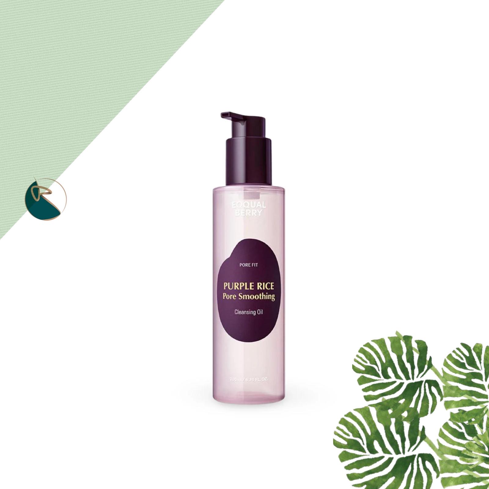 Eqqualberry Purpple Rice Pore Smoothing Cleansing Oil 200Ml